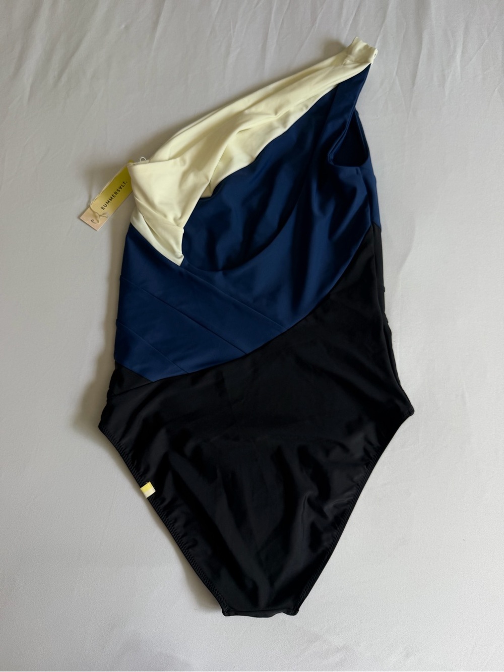 NWT Summersalt "The Sidestroke" One Shoulder One Piece Bathing Suit - Picture 8 of 16